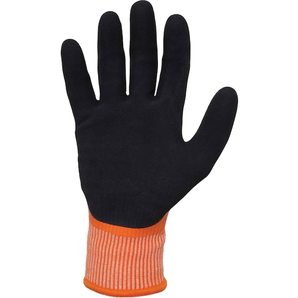 Ergodyne Cut-Resistant Coated Winter Work Gloves, Cut Level A5 , Nitrile , Sandy Nitrile , XL 1 PR - 7551