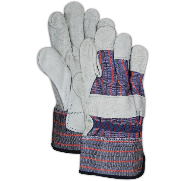 Magid Leather Palm Gloves, Wing Thumb, Pearl, 12 PK - TB725E