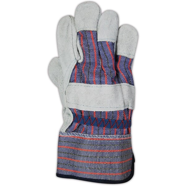 Magid Leather Palm Gloves, Wing Thumb, Pearl, 12 PK - TB725E
