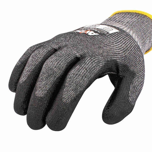 Radians Cut Resistant Coated Gloves, A4 Cut Level, Polyurethane, L,  - RWG560TL