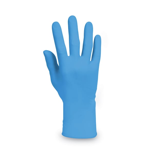 Kleenguard G10, Disposable Gloves, 6 mil Palm, Nitrile, Powder-Free, L, 100 PK, Blue - 54423