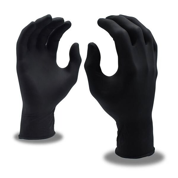 Nitri-Cor Gloves, Disposable Black Nitrile, PK1000 - 4089XL