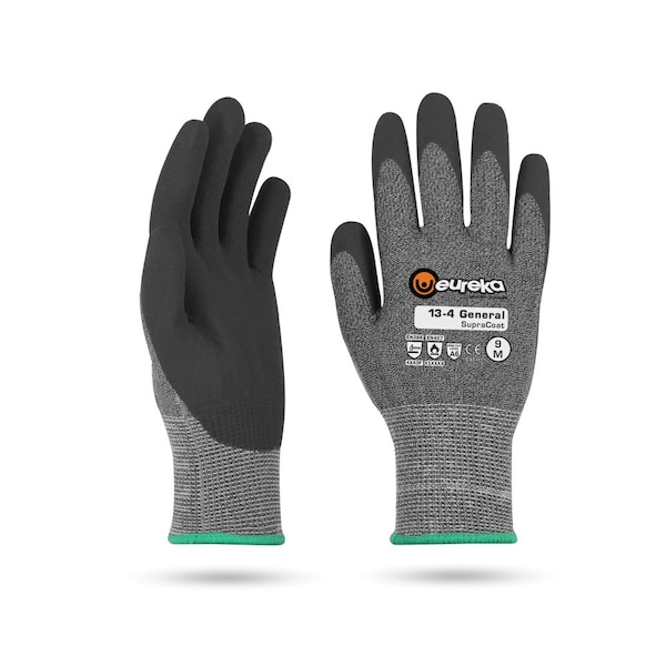 Eureka Safety Cut-Resistant Glove, , PVA, Fiberglass, Polyamide , 11 1 PR - 13-4GSC-11