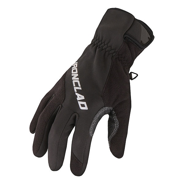 Ironclad Performance Wear SMB2 Fleece Lined Gloves, Duraclad Palm, Gauntlet Cuff - SMB2-01-XS
