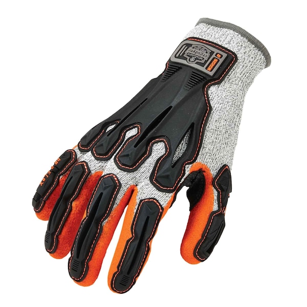 Ergodyne Nitrile-Coated CR Gloves, Gray, XL 96 PK - 17585