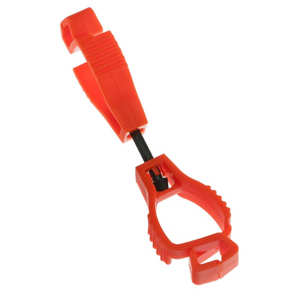 Glove Guard 1940 Dual Small End clip, Blaze Orange - 1940OR