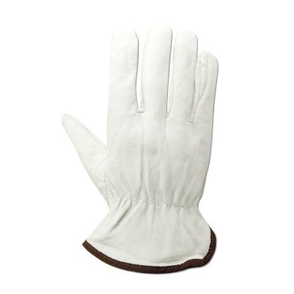 Magid Leather Drivers Gloves, Slip On Cuff, Keystone Thumb Thumb, Gray, XL 12 PK - B940E-XL