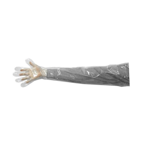 Agri-Pro Disposable Gloves, 1.25 mil Palm, Vinyl, One Size Fits All, 100 PK - 32559