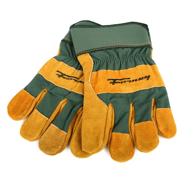 Forney Premium Cowhide Leather Palm Work Gloves Menfts XL - 53183
