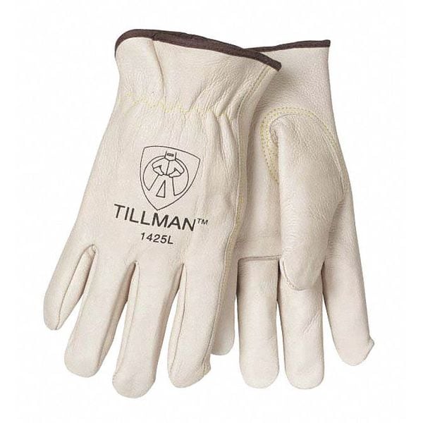 Tillman Cold Protection Drivers Gloves, Fleece Lining, Pearl, M - 1425-M
