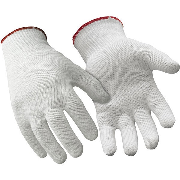 Refrigiwear Cold Protection Glove Liners, Thermax Hollow-Core Fibers Palm, Thermax Lining, White, L - 0225RWHTLAR