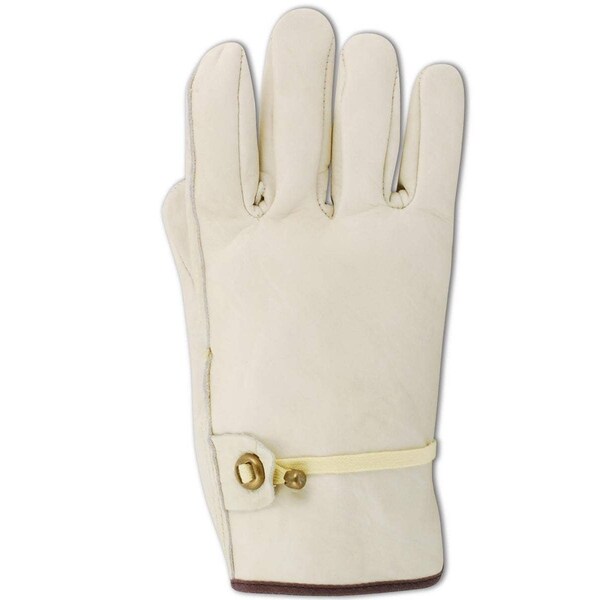 Magid Leather Drivers Gloves, Slip On Cuff, Straight Thumb Thumb, Tan, XL 12 PK - B540-XL