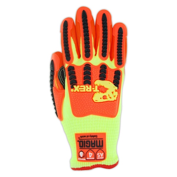Magid Coated Gloves, , Sandy Nitrile , L 1 PR - TRX540W-L