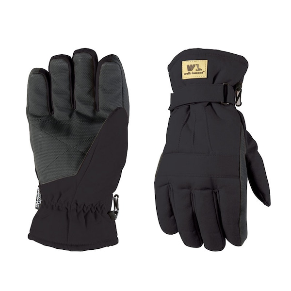 Wells Lamont Wells Lamont Men's Outdoor Winter Gloves Black L 1 pk - 1075LK