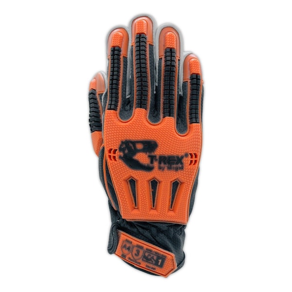 Magid TREX Windstorm Series TRX744 CoolMesh Back Goatskin Leather Palm Impact GloveCut Level A4 - TRX744L