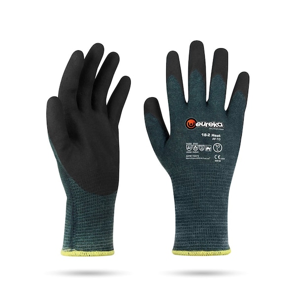 Eureka Safety Arc Flash Insulated Gloves 10 Cal NFPA 70E Level 1, Extreme Comfort/Dexterity, Cut Level 2, Size 11 - 18-2HAF-10-11