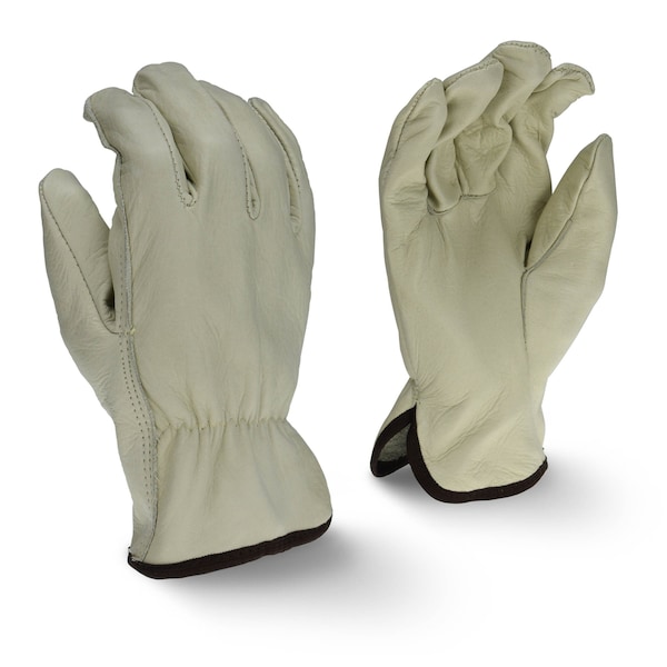 Radians Leather Drivers Gloves, Leather, Gray, XL 1 PR - RWG4120XL