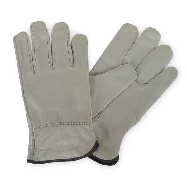 Condor Cold Protection Gloves, Grain Cowhide Leather Palm, Thermal Cotton Lining, Cream, XL ( 10 ) - 4NHC6