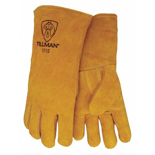 Tillman Stick Left Hand Only Welding Glove, Cowhide Palm, L - 1015LL