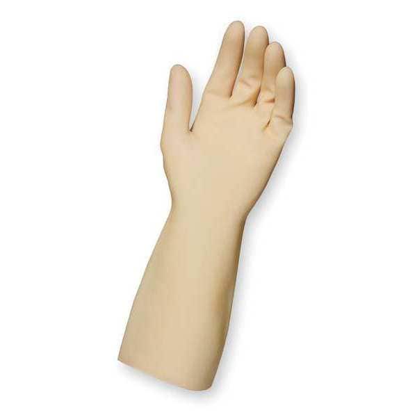 Mapa Cleanroom Gloves, 4 ISO Class, Tri-Polymer, 14" L, 20 mil, Natural, 72 PK - E-194