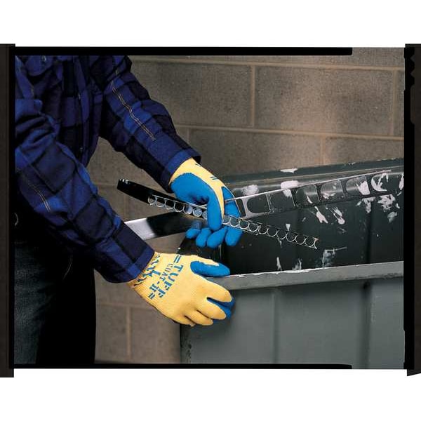 Showa Coated Gloves, Cut Level A3 , Dipped , Latex , Smooth , XL 1 PR - KV300XL-10