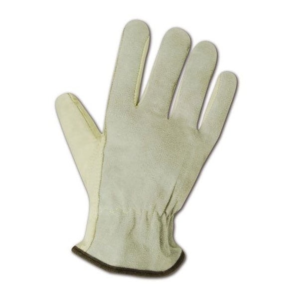 Magid Leather Drivers Gloves, Slip On Cuff, Keystone Thumb Thumb, Tan, XL 12 PK - B6544E-XL