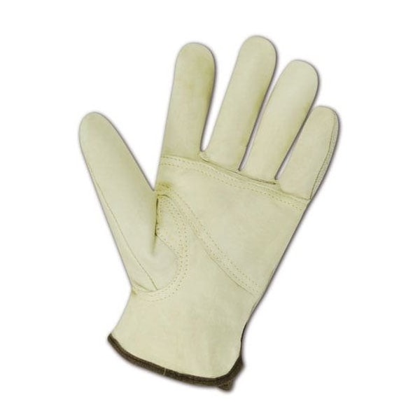 Magid Leather Drivers Gloves, Slip On Cuff, Keystone Thumb Thumb, Tan, XL 12 PK - B6544E-XL