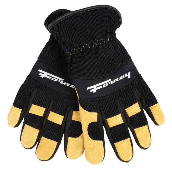 Forney Premium Pigskin Leather Utility Work Gloves Menfts XL - 53092