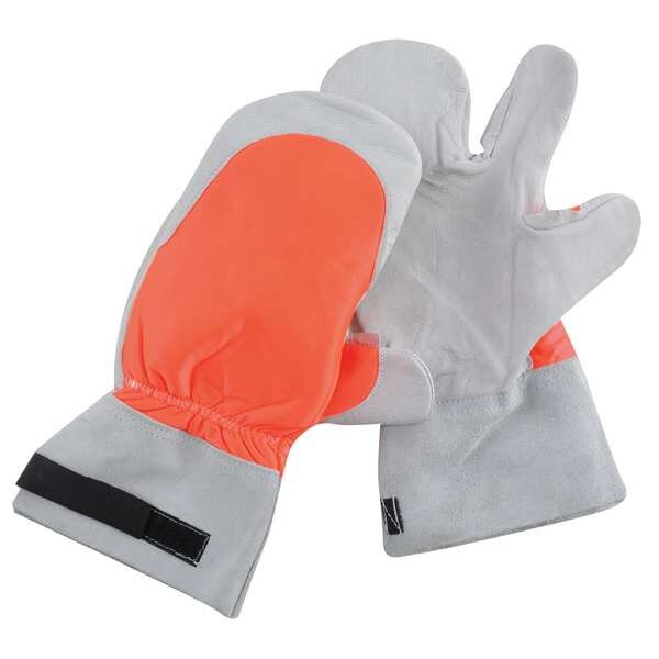Swedepro Coated Gloves, Uncoated, 2 Abrasion Level, Orange, L 1 PR - 250010