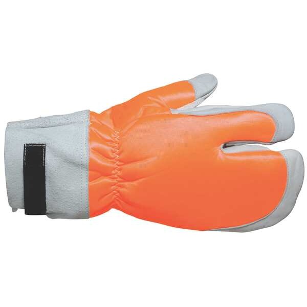 Swedepro Coated Gloves, Uncoated, 2 Abrasion Level, Orange, L 1 PR - 250010