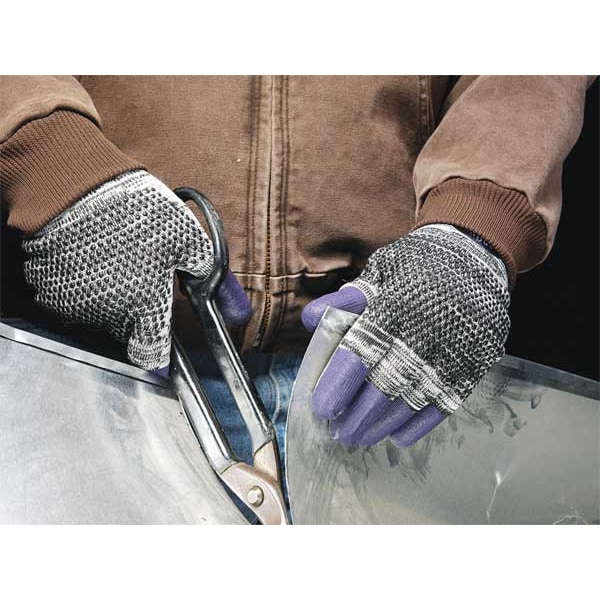 Kleenguard Cut-Resistant Gloves, Cut Level A2 , Dotted , Nitrile , Dotted , L 1 PR - 97432