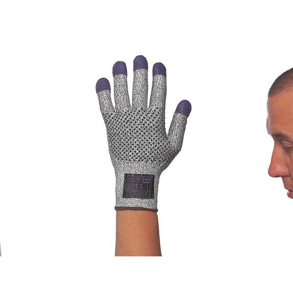 Kleenguard Cut-Resistant Gloves, Cut Level A2 , Dotted , Nitrile , Dotted , L 1 PR - 97432