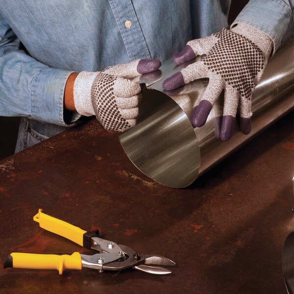 Kleenguard Cut-Resistant Gloves, Cut Level A2 , Dotted , Nitrile , Dotted , L 1 PR - 97432