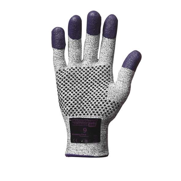 Kleenguard Cut-Resistant Gloves, Cut Level A2 , Dotted , Nitrile , Dotted , L 1 PR - 97432