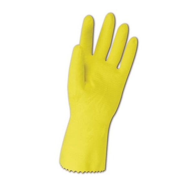 Magid Chemical Resistant Gloves, Yellow, M, 12 PK - 620M