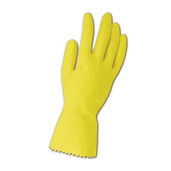 Magid Chemical Resistant Gloves, Yellow, M, 12 PK - 620M