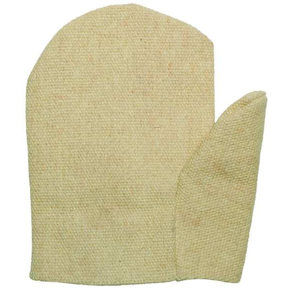 Condor Condor Heat Resistant Mitten Covers, Kevlar(R), 480  Degrees F Max Temp., Straight Cuff Yellow - 1C296