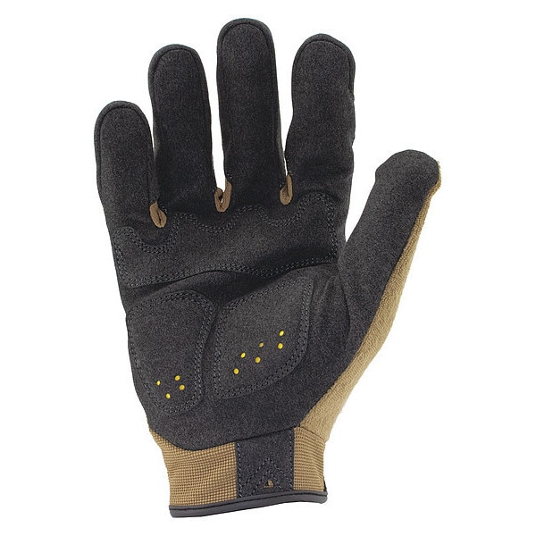 Ironclad Performance Wear Impact Resistant Gloves, Sz M, Brown, PR - IEX-PIG-03-M