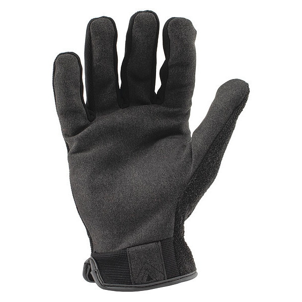Ironclad Performance Wear Command(TM) Mechanics Touchscreen Gloves, Nylon Palm, Polyester Back, L, Black - IEX-MUG-04-L