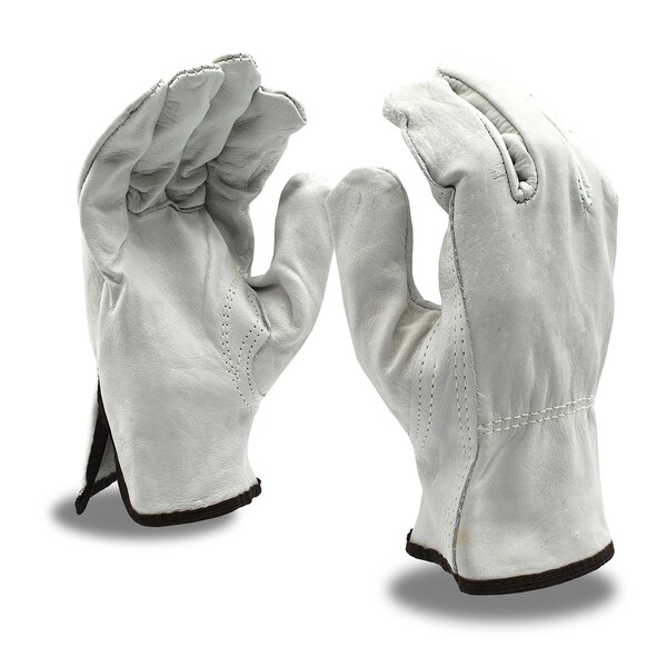 Cordova Cowhide Grain & Split Leather Drivers, Regular Grade, Keystone Thumb, XXL, 12PK - 8212XXL