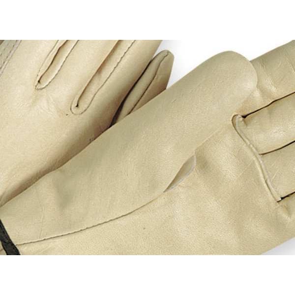 Condor Leather Drivers Gloves, Cowhide, Full Finger, Shirred Slip-On, XL, 1 Pair - 3ZL49