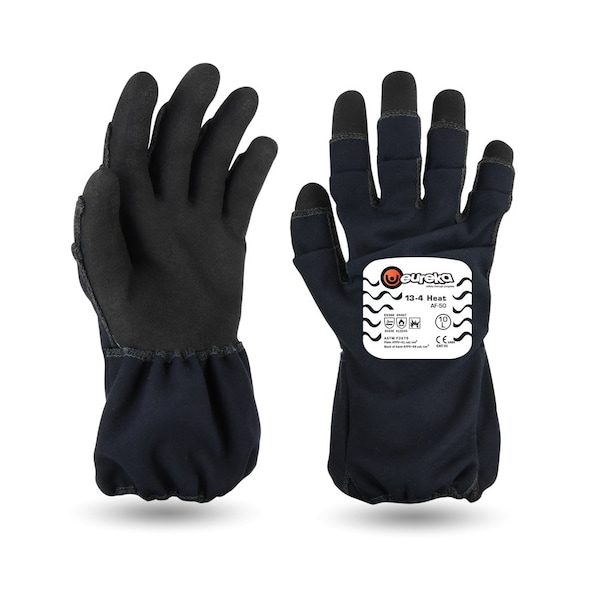 Eureka Safety Arc Flash Highest Insulated Gloves, Flame Resistant, Cut Level 5, Size 10 - 13-4HAF-50-10