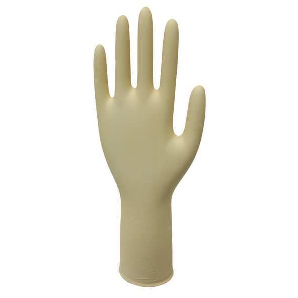 Ansell Sterile Cleanroom Gloves, 4 ISO Class, Latex, 12" L, 5.9 mil, Beige, XL, 200 PK - HSCE4-879