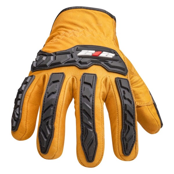 212 Performance Cut Resistant Impact Driver Gloves, Buffalo Leather, Adjustable Elastic, Reinforced Thumb, L 1 PR - IMPLDC5-90-010
