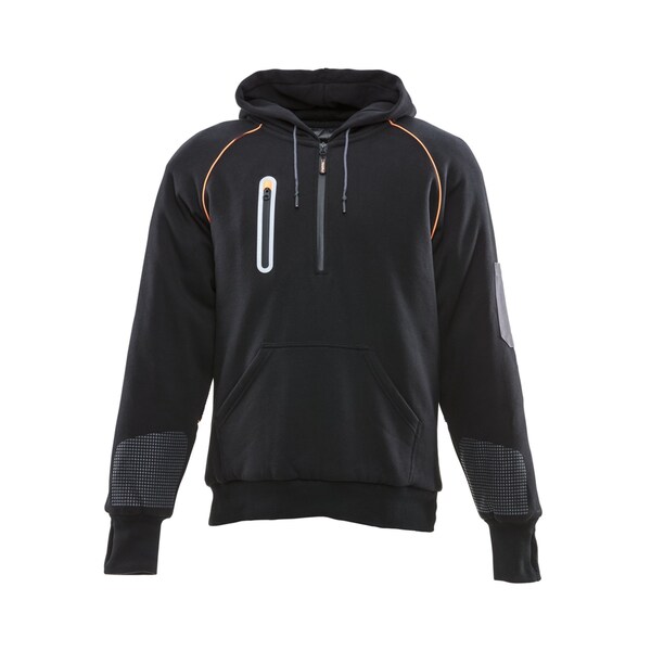 Refrigiwear Polarforce Sweatshirt Black Med - 8440RBLKMED