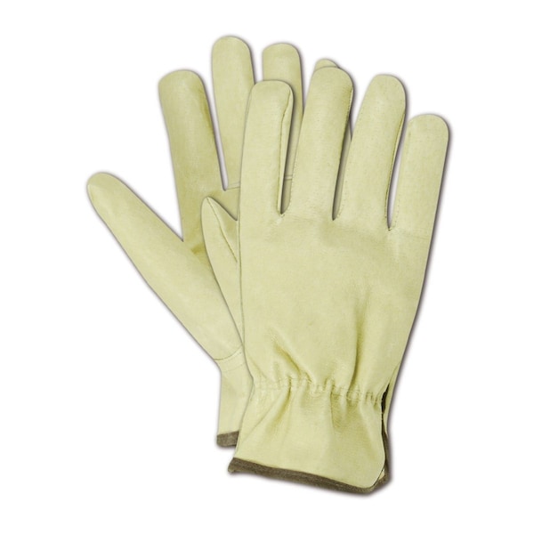 Magid Leather Drivers Gloves, Slip On Cuff, Keystone Thumb Thumb, Tan, 2XL 12 PK - B741EXXL