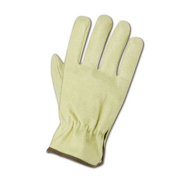 Magid Leather Drivers Gloves, Slip On Cuff, Keystone Thumb Thumb, Tan, XL 12 PK - B741EXL