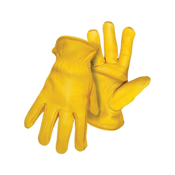 Boss Boss Men's Indoor/Outdoor Driver Gloves Yellow L 1 pair - 4085L