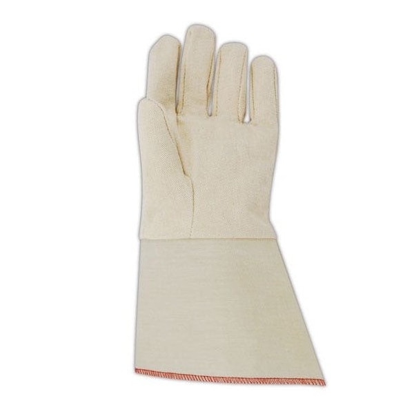 Magid MultiMaster 10 oz Canvas Gloves with PE Gauntlet Cuff, 12PK - T10DG