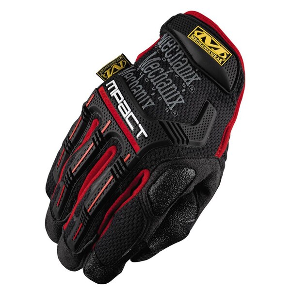 Mechanix Wear XL Mpact Glove D30 HI IMP BLKRED - MECMPT-52-011